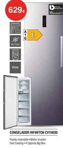 Oferta de Inverter - Congelador CV1HE85  por 629€ en Milar