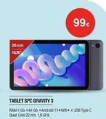 Oferta de Spc - Tablet Gravity 3 por 99€ en Milar