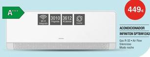 Oferta de Inverter - Acondicionador Infiniton SPTBM12A3 por 449€ en Milar