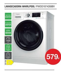 Oferta de Whirlpool - Lavasecadora FFWDD1074269BV por 579€ en Milar