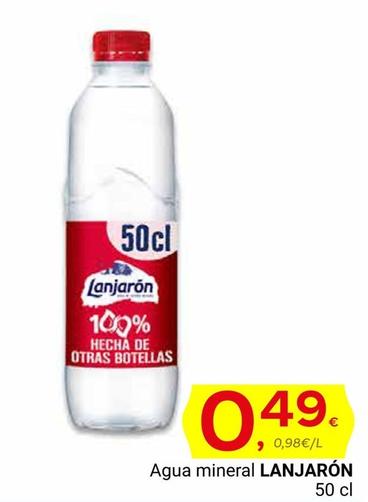 Oferta de Agua por 0,49€ en Supermercados Dani