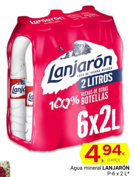 Oferta de Agua por 4,94€ en Supermercados Dani