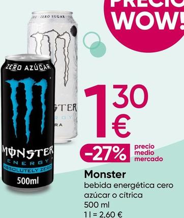 Oferta de Bebida energética por 1,3€ en Pepco