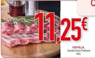 Oferta de Costillas de cerdo por 11,25€ en Masymas