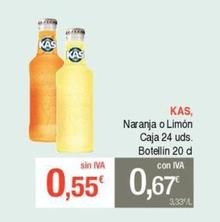 Oferta de Bebidas por 0,55€ en Masymas