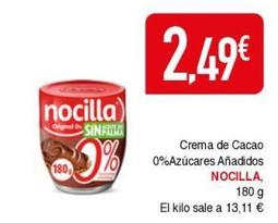 Oferta de Crema de cacao por 2,49€ en Masymas