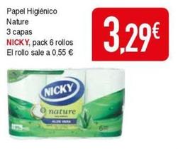 Oferta de Papel higiénico por 3,29€ en Masymas