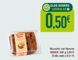 Oferta de Bizcocho por 0,5€ en Masymas