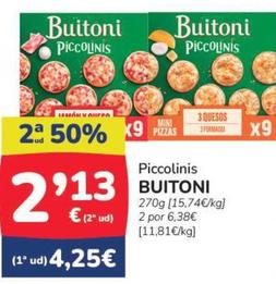 Oferta de Piccolinis por 4,25€ en Supermercados Codi