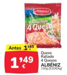 Oferta de Queso por 1,49€ en Supermercados Codi