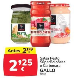 Oferta de Salsas por 2,25€ en Supermercados Codi