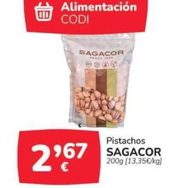 Oferta de Frutos secos por 2,67€ en Supermercados Codi