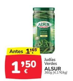 Oferta de Judías verdes por 1,5€ en Supermercados Codi