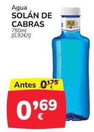 Oferta de Agua por 0,69€ en Supermercados Codi