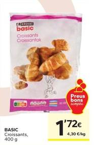 Oferta de Basic - Croissants por 1,72€ en Caprabo