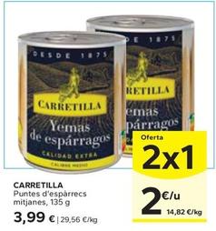 Oferta de Carretilla - Puntes D'espàrrecs Mitjanes por 3,99€ en Caprabo