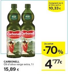 Oferta de Carbonell - Oli D'oliva Verge Extra por 15,89€ en Caprabo