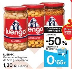 Oferta de Luengo - Gamma De Llegums  por 1,3€ en Caprabo