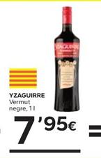Oferta de Yzaguirre - Vermut Negre por 7,95€ en Caprabo