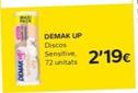 Oferta de Demak'up - Discos Sensitive por 2,19€ en Caprabo