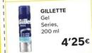 Oferta de Gillette - Gel Series por 4,25€ en Caprabo
