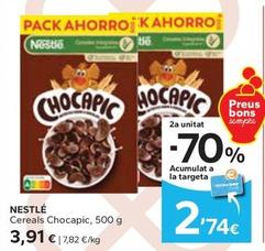 Oferta de Nestlé - Cereals Chocapic por 3,91€ en Caprabo