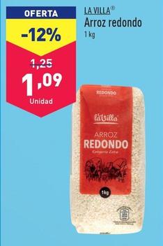 Oferta de La Villa - Arroz Redondo por 1,09€ en ALDI