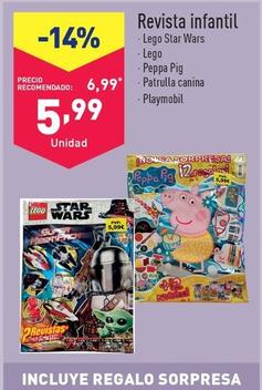Oferta de Revista Infantil por 5,99€ en ALDI