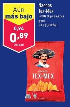 Oferta de Tex-Mex - Nachos por 0,89€ en ALDI