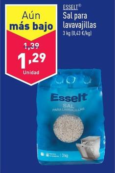 Oferta de Esselt - Sal Para Lavavajillas por 1,29€ en ALDI