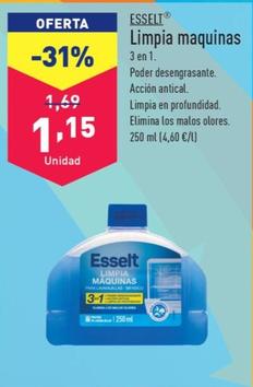 Oferta de Esselt - Limpia Maquinas por 1,15€ en ALDI