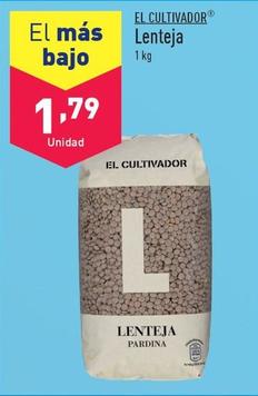 Oferta de El Cultivador - Lenteja por 1,79€ en ALDI