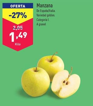 Oferta de Manzana por 1,49€ en ALDI