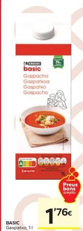 Oferta de Basic - Gazpacho por 1,76€ en Caprabo