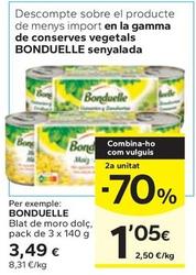 Oferta de Bonduelle - Blat De Moro Dolc por 3,49€ en Caprabo