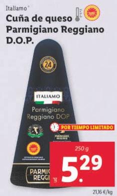 Oferta de Italiamo - Cuna De Queso Parmigiano Reggiano D.O.P. por 5,29€ en Lidl