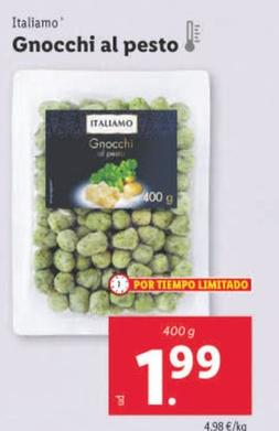 Oferta de Italiamo - Gnocchi Al Pesto por 1,99€ en Lidl