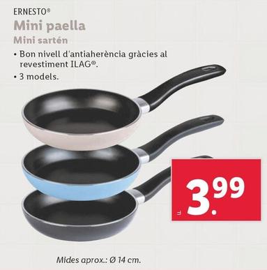 Oferta de Ernesto - Mini Sarten por 4,49€ en Lidl
