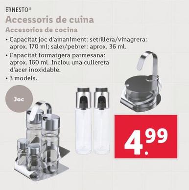 Oferta de Ernesto - Accesorios De Cocina por 5,49€ en Lidl