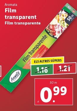 Oferta de Aromata - Film Transparente por 0,99€ en Lidl