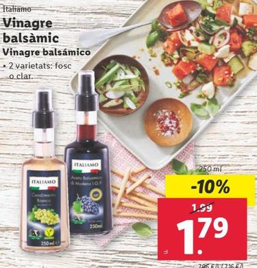 Oferta de Italiamo - Vinagre Balsamico por 1,79€ en Lidl