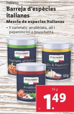Oferta de Italiamo - Mezcla De Especias Italianas por 1,49€ en Lidl