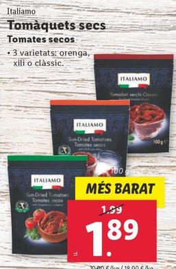 Oferta de Italiamo - Tomates Secos por 1,89€ en Lidl