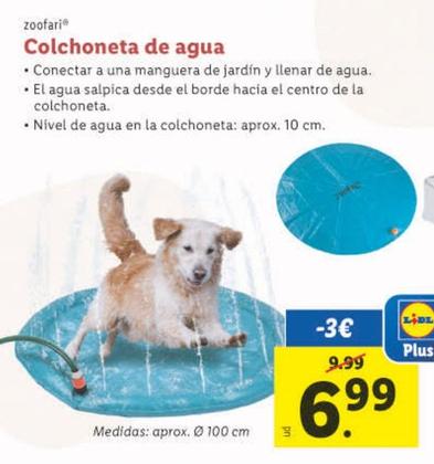 Oferta de Colchoneta De Agua por 6,99€ en Lidl