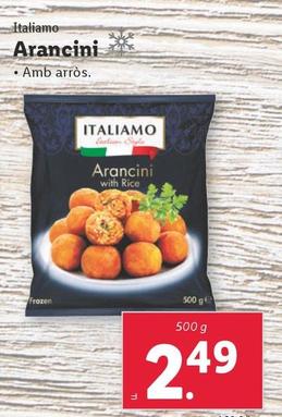 Oferta de Italiamo - Arancini por 2,49€ en Lidl