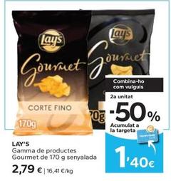 Oferta de Lay's - Gamma De Productes Gourmet por 2,79€ en Caprabo