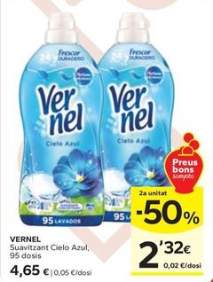 Oferta de Vernel - Suavitzant Cielo Azul por 4,65€ en Caprabo