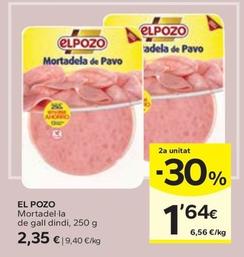 Oferta de Elpozo - Mortadel-la De Gall Dindi por 2,35€ en Caprabo
