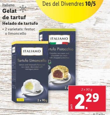 Oferta de Italiamo - Helado De Tartufo por 2,29€ en Lidl