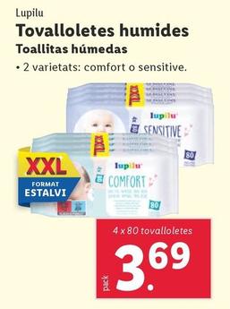 Oferta de Lupilu - Toallitas Húmedas por 3,69€ en Lidl